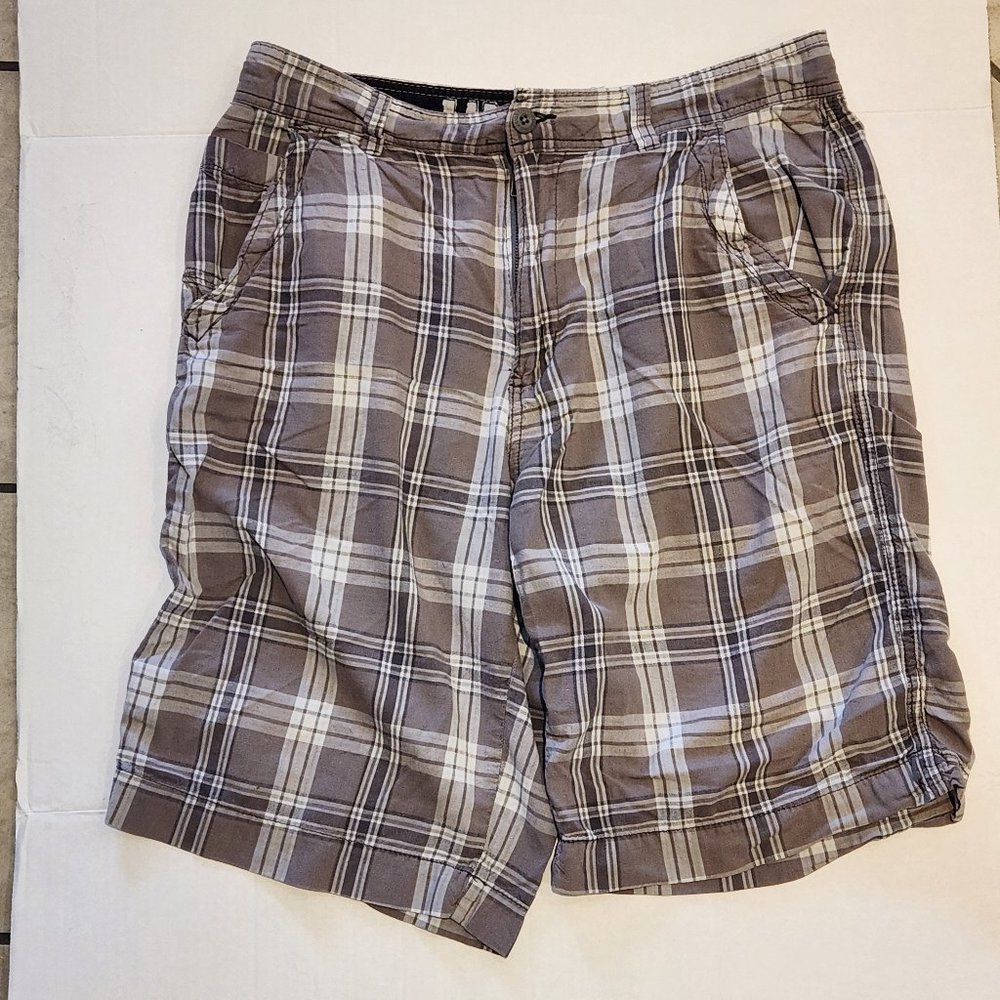 .UNIONBAY Plaid Shorts